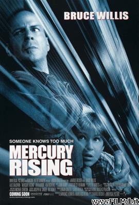 Cartel de la pelicula Mercury Rising (Al rojo vivo)