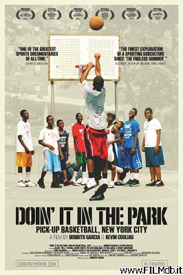 Affiche de film doin' it in the park: pick-up basketball, nyc