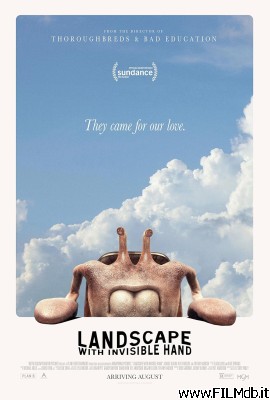 poster Affiche de film Paysage à la main invisible