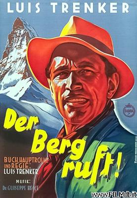 Affiche de film L'appel de la montagne
