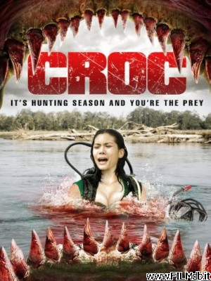 Affiche de film L'Attaque du crocodile géant [filmTV]