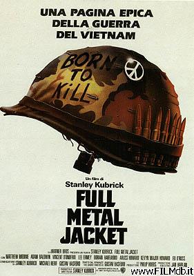 Cartel de la pelicula full metal jacket