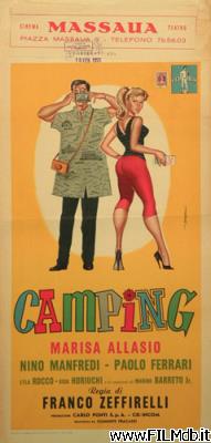 Affiche de film camping