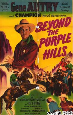Affiche de film beyond the purple hills