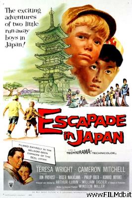 Poster of movie escapade in japan