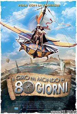 Affiche de film il giro del mondo in 80 giorni