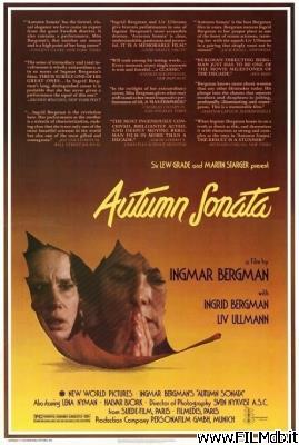 Affiche de film sinfonia d'autunno