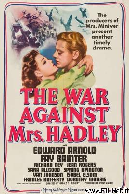Locandina del film The War Against Mrs. Hadley