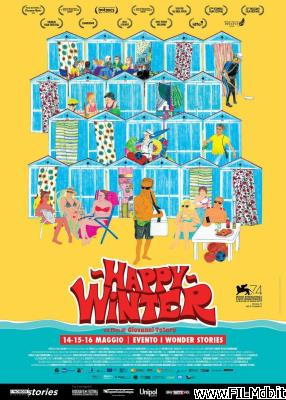 Affiche de film happy winter