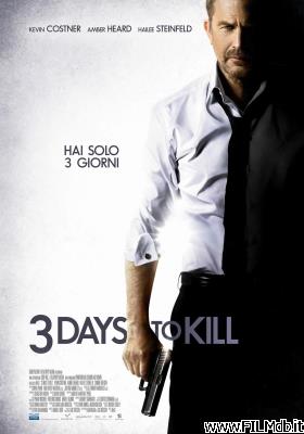 Cartel de la pelicula 3 days to kill