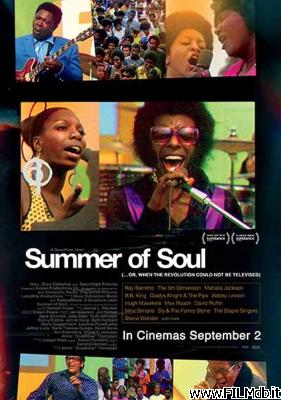 Cartel de la pelicula Summer of Soul (...Or, When the Revolution Could Not Be Televised)