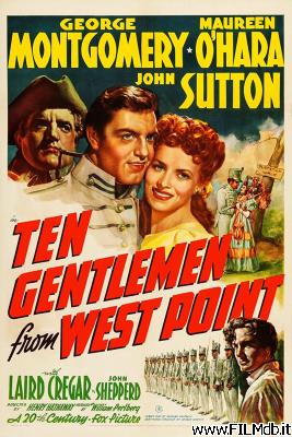 Poster of movie Ten Gentlemen from West Point
