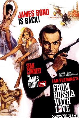 Locandina del film A 007, dalla Russia con amore