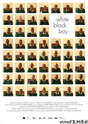 poster Cartel de la pelicula white black boy