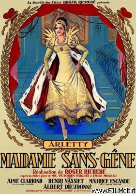 Cartel de la pelicula Madame Sans-Gêne