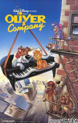 Poster of movie oliver and company