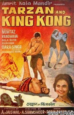 Affiche de film Tarzan and King Kong
