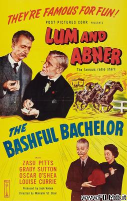Affiche de film The Bashful Bachelor
