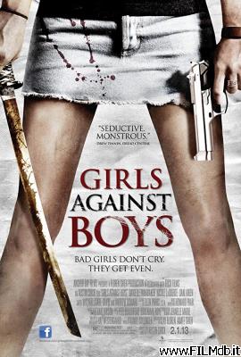 Cartel de la pelicula girls against boys