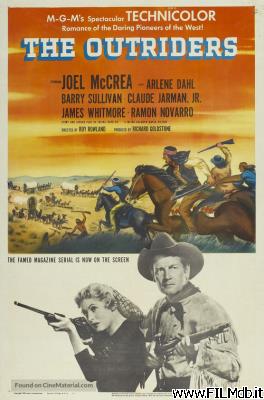 poster Locandina del film la carovana maledetta