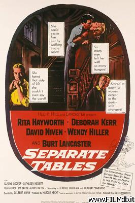 Poster of movie separate tables