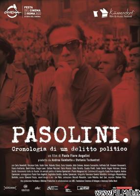 Cartel de la pelicula Pasolini - Cronologia di un delitto politico
