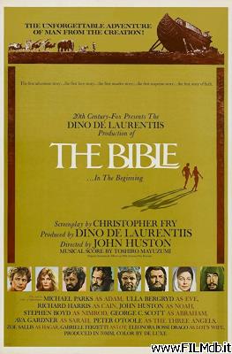 Locandina del film La Bibbia