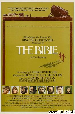 Cartel de la pelicula La Biblia... en su principio