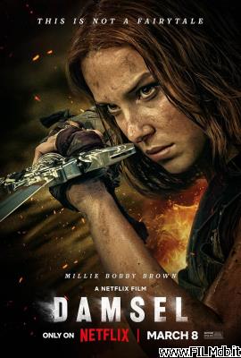 poster Affiche de film La Demoiselle et le Dragon