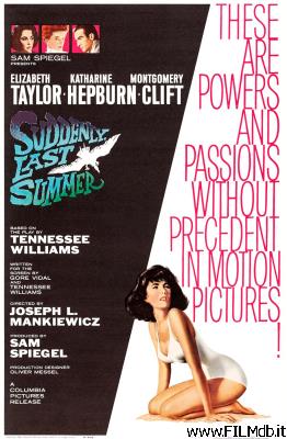 poster Affiche de film Soudain l'été dernier