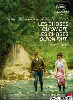 poster Affiche de film Les choses qu'on dit, les choses qu'on fait