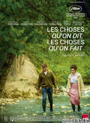 Affiche de film Les choses qu'on dit, les choses qu'on fait