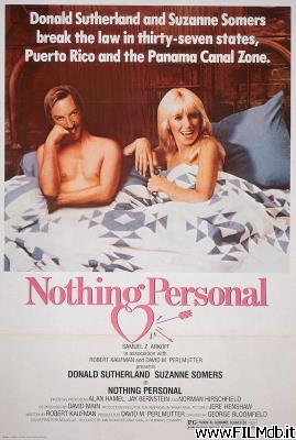 poster Locandina del film Niente di personale