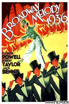Cartel de la pelicula Follie di Broadway 1936