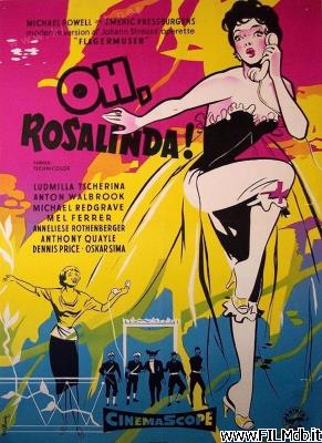 poster Cartel de la pelicula Oh... Rosalinda!!