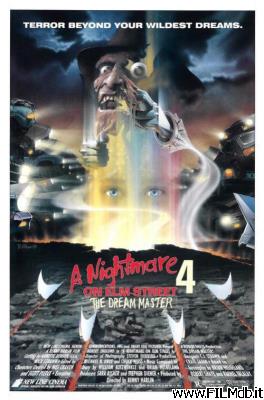Poster of movie a nightmare on elm street 4: the dream master