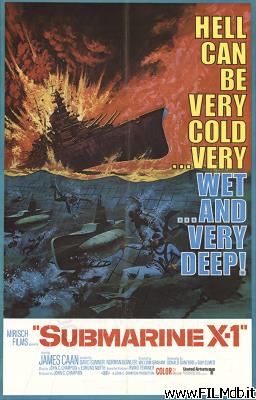 Affiche de film Le Raid suicide du sous-marin X1
