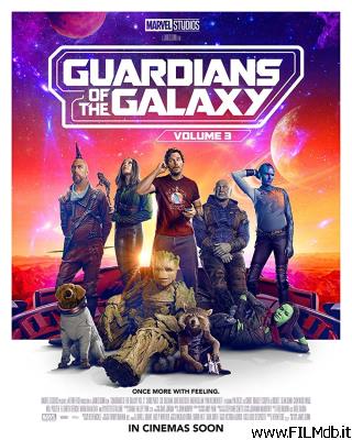 Cartel de la pelicula Guardianes de la Galaxia Vol. 3