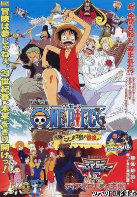 Affiche de film One Piece: L'Aventure de l'île de l'horloge