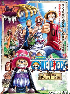 Affiche de film One Piece: Le Royaume de Chopper - L'Étrange Île des animaux