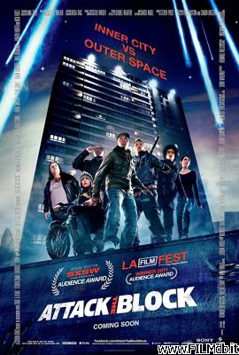 Locandina del film attack the block - invasione aliena