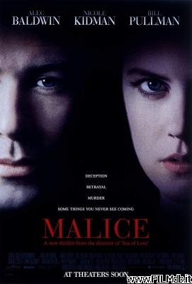 Locandina del film malice - il sospetto