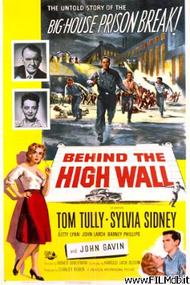 Poster of movie behind the high wall