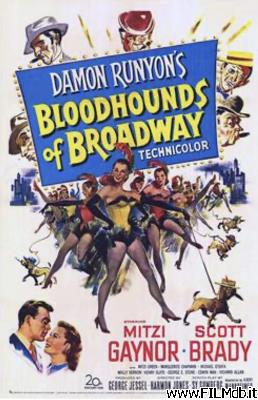 Affiche de film Bloodhounds of Broadway