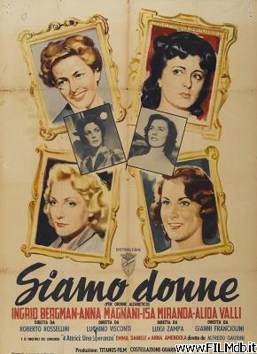 Locandina del film Siamo donne