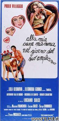 poster Affiche de film alla mia cara mamma nel giorno del suo compleanno
