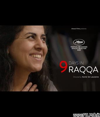 Affiche de film 9 jours à Raqqa