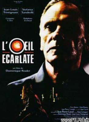 Cartel de la pelicula L'Oeil écarlate