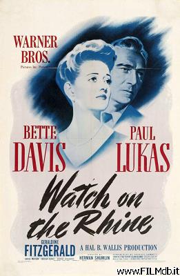 Poster of movie watch on the rhine