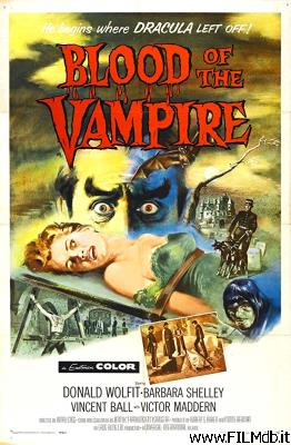 poster Locandina del film il sangue del vampiro